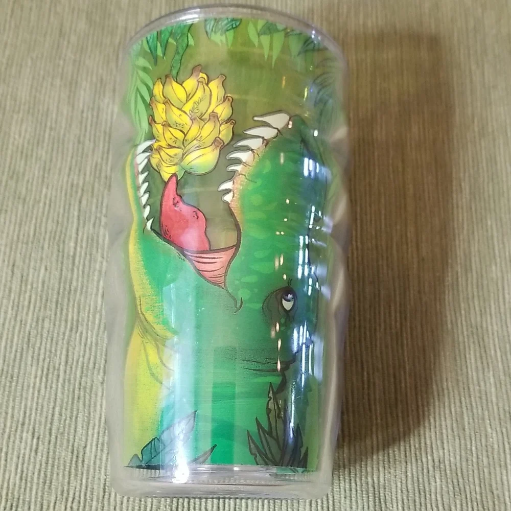 Tervis 10oz tumbler with chomp-o-saurus wrap